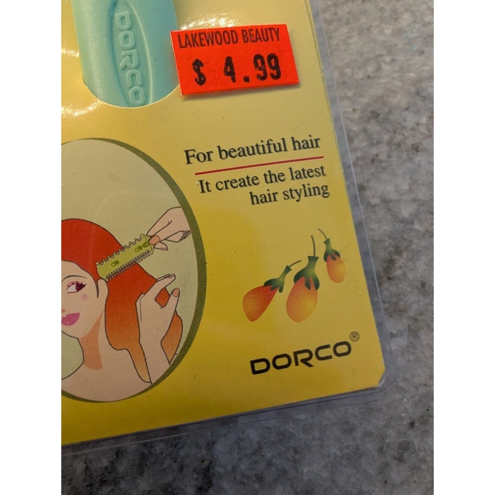 Dorco Tinkle Hair Cutter Razor Comb‎ Green - Picture 2 of 5